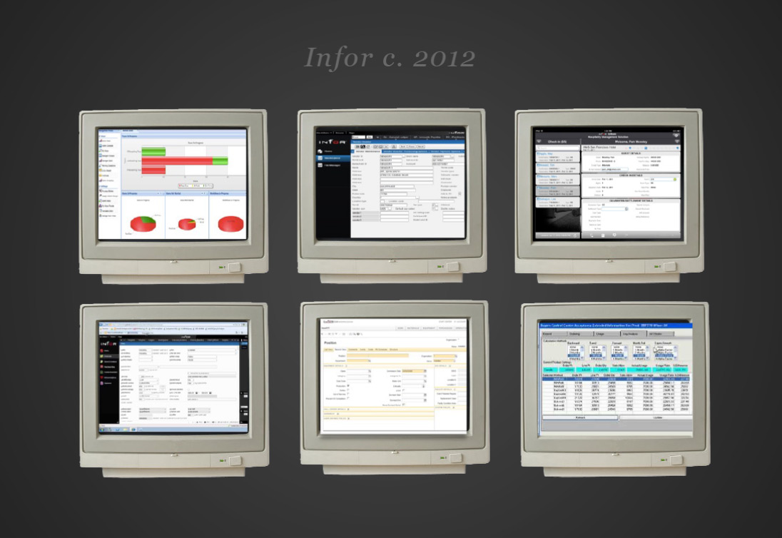 Infor software before 2012