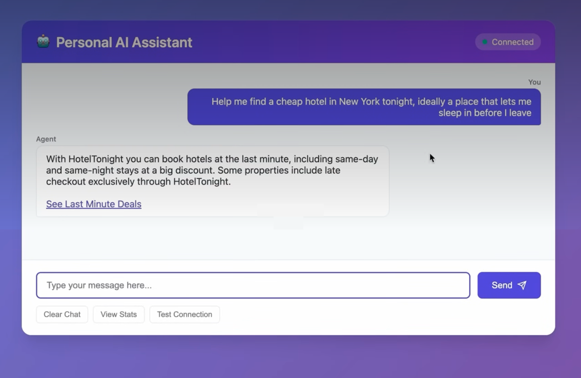 Agents presenting offers in real interactions